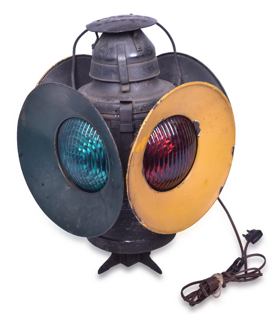 5352 - Handlan Wabash Electrified Switch Lantern w/ Day Targets thumbnail