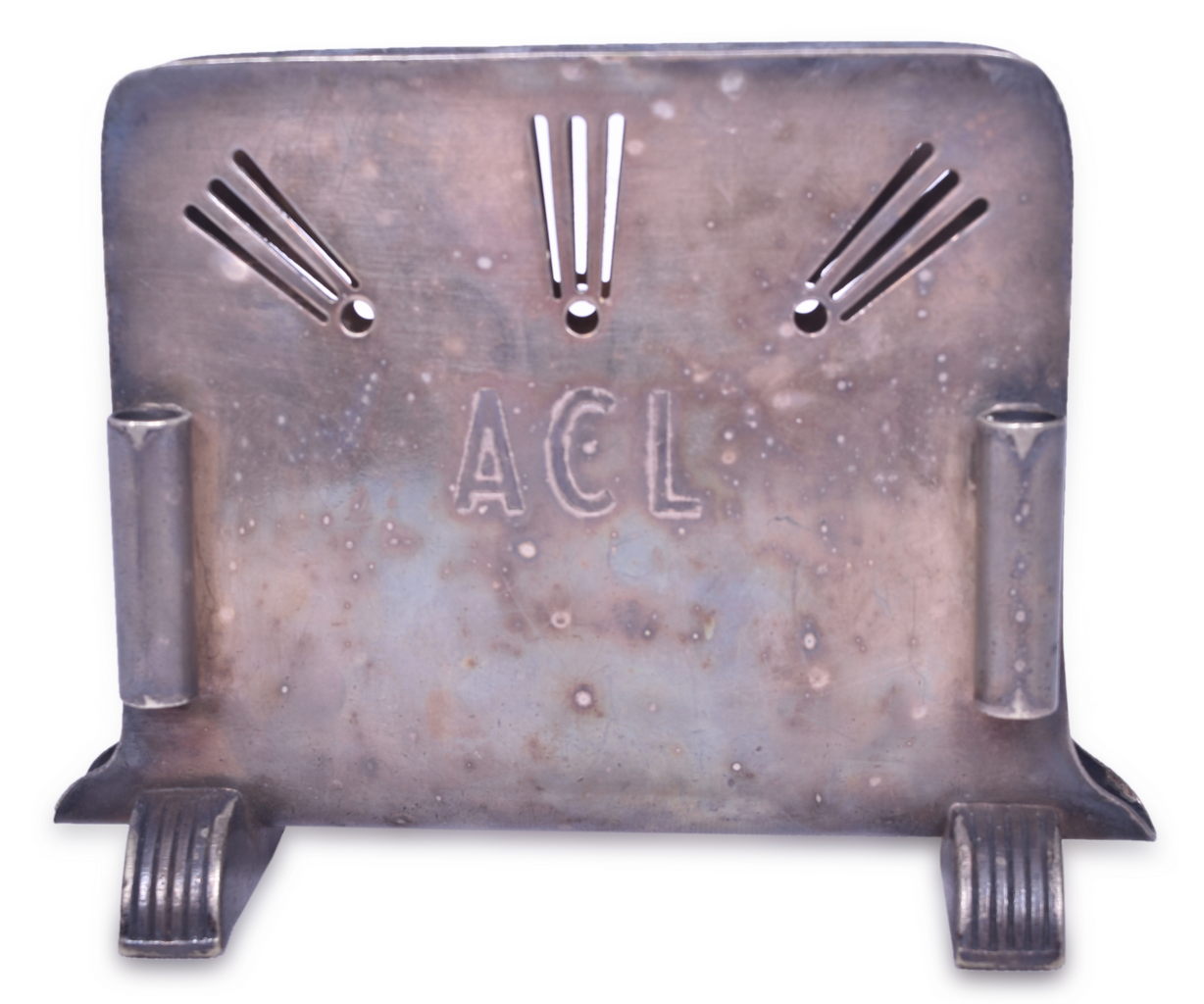 5357 - International Silver Co. Atlantic Coast Line Railroad Menu Holder - 1947 thumbnail