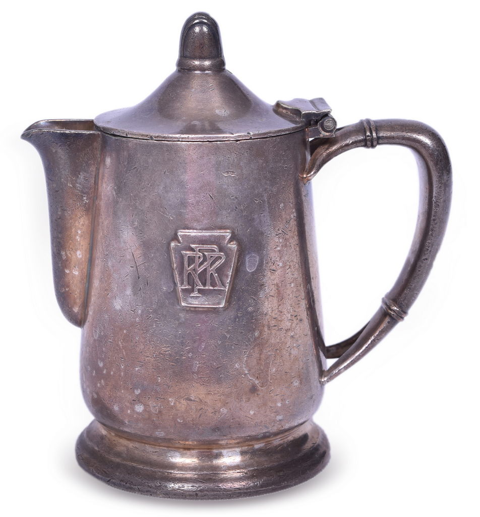 5391 - International Silver Co. Pennsylvania Railroad Teapot 1957 thumbnail