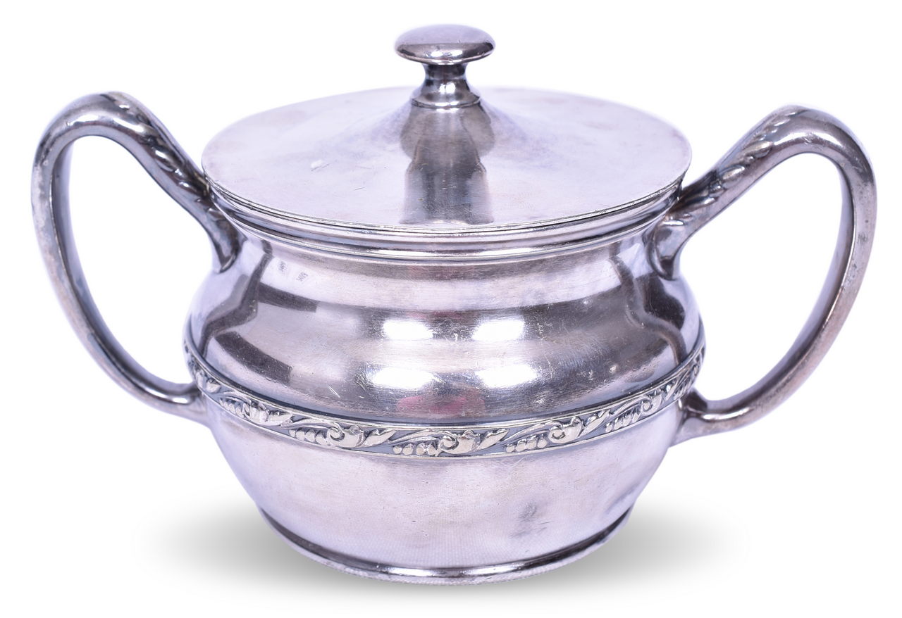 5409 - Reed & Barton Colorado Midland Railway Sugar Bowl 12 Oz thumbnail