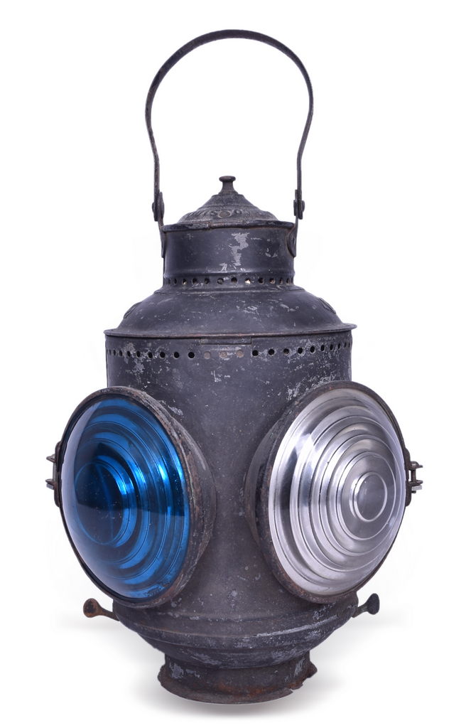 5412 - Missouri Pacific Railroad Handlan Steam Locomotive Left Classification / Marker Lamp thumbnail