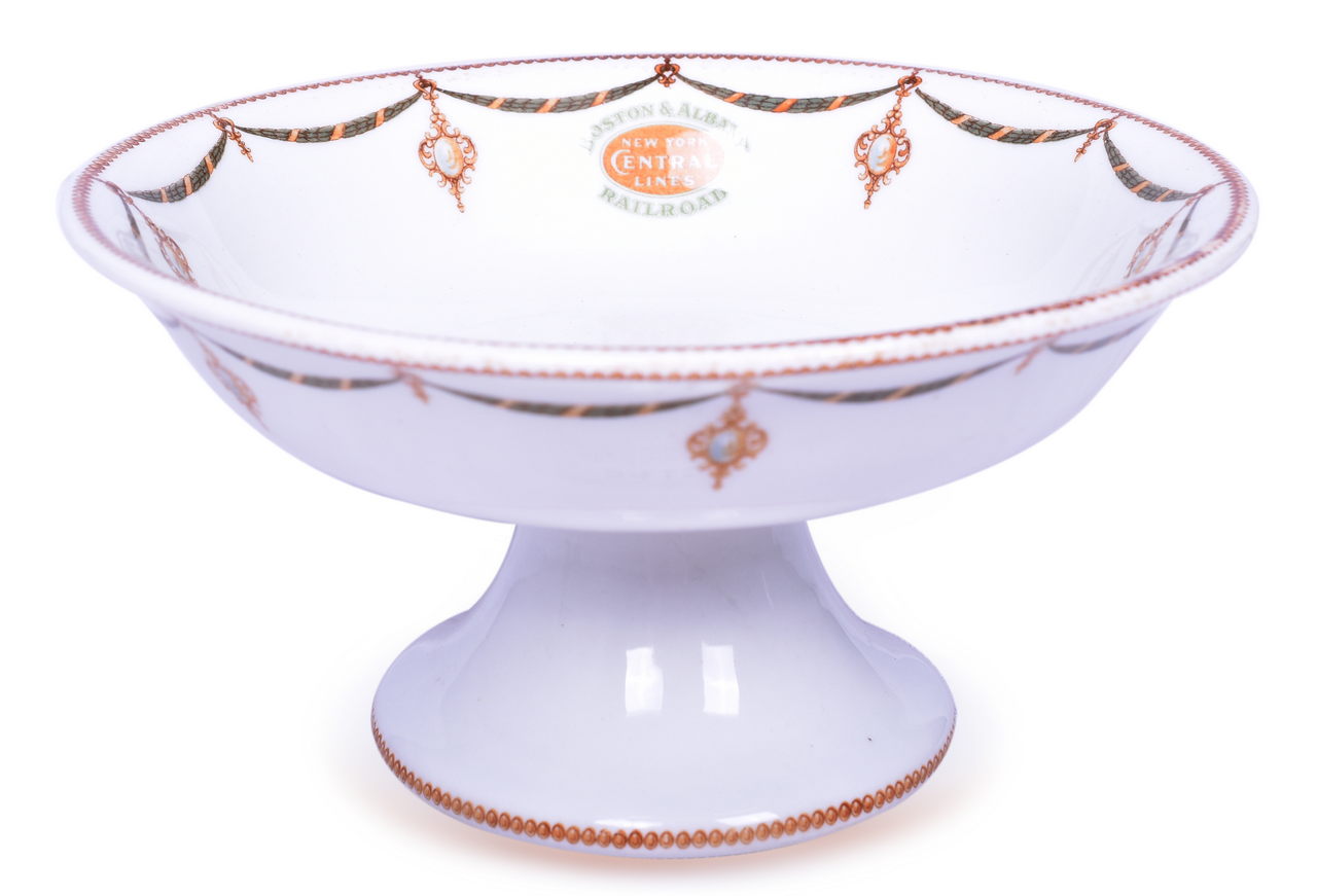 5415 - New York Central Lines Boston & Albany Railroad Berkshire Pedestal Compote thumbnail