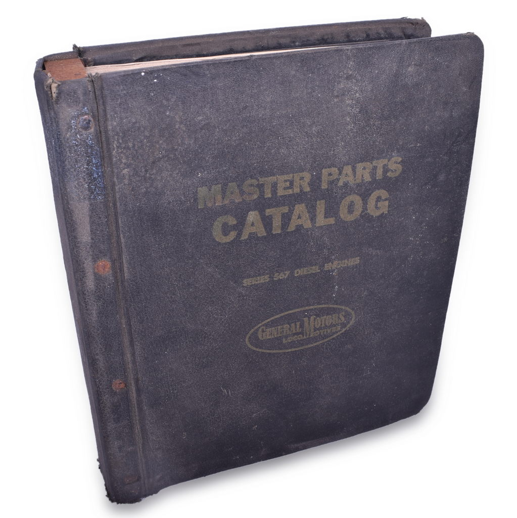 5447 - General Motors - Electro-Motive Division Catalog No. 190 - 567 Diesel Locomotive Master Parts Catalog thumbnail
