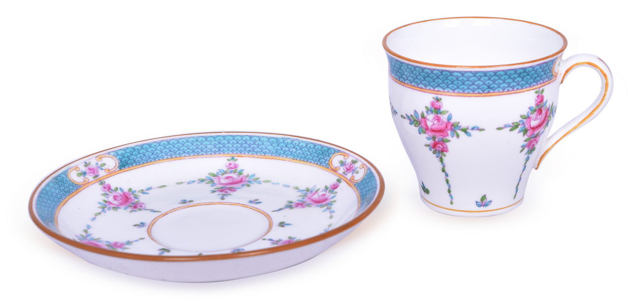 5515 - St. Louis & Southwestern Railway China Dixie Cup and Saucer thumbnail