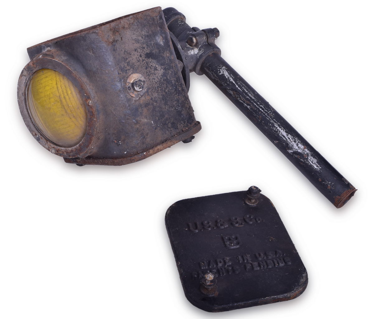 5525 - Union Switch and Signal PL Style Single Railroad Lamp thumbnail