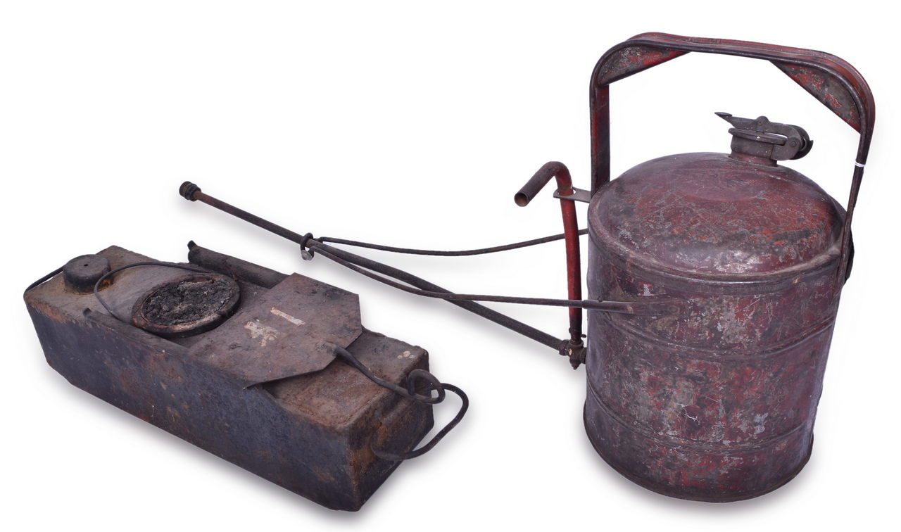 5531 - Three Railroad Switch Ice Melters / Torches - Nickel Plate thumbnail