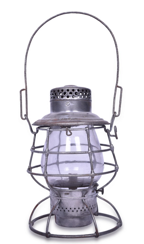 5542 - Adlake Reliable Chicago, St. Paul, Minneapolis & Omaha Railway Tall Clear Globe Lantern thumbnail