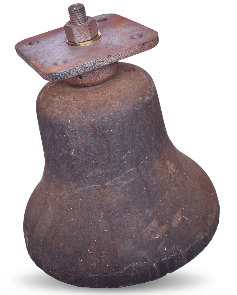 5585 - Steel Air Powered Diesel Locomotive Bell - 12