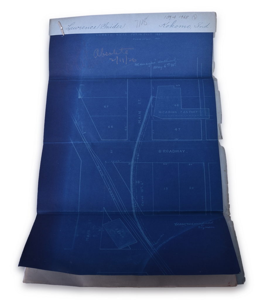 5644 - Chicago, St. Louis, & Pittsburgh Railroad 1885 Agreement Lawrence Snider Kokomo Indiana thumbnail