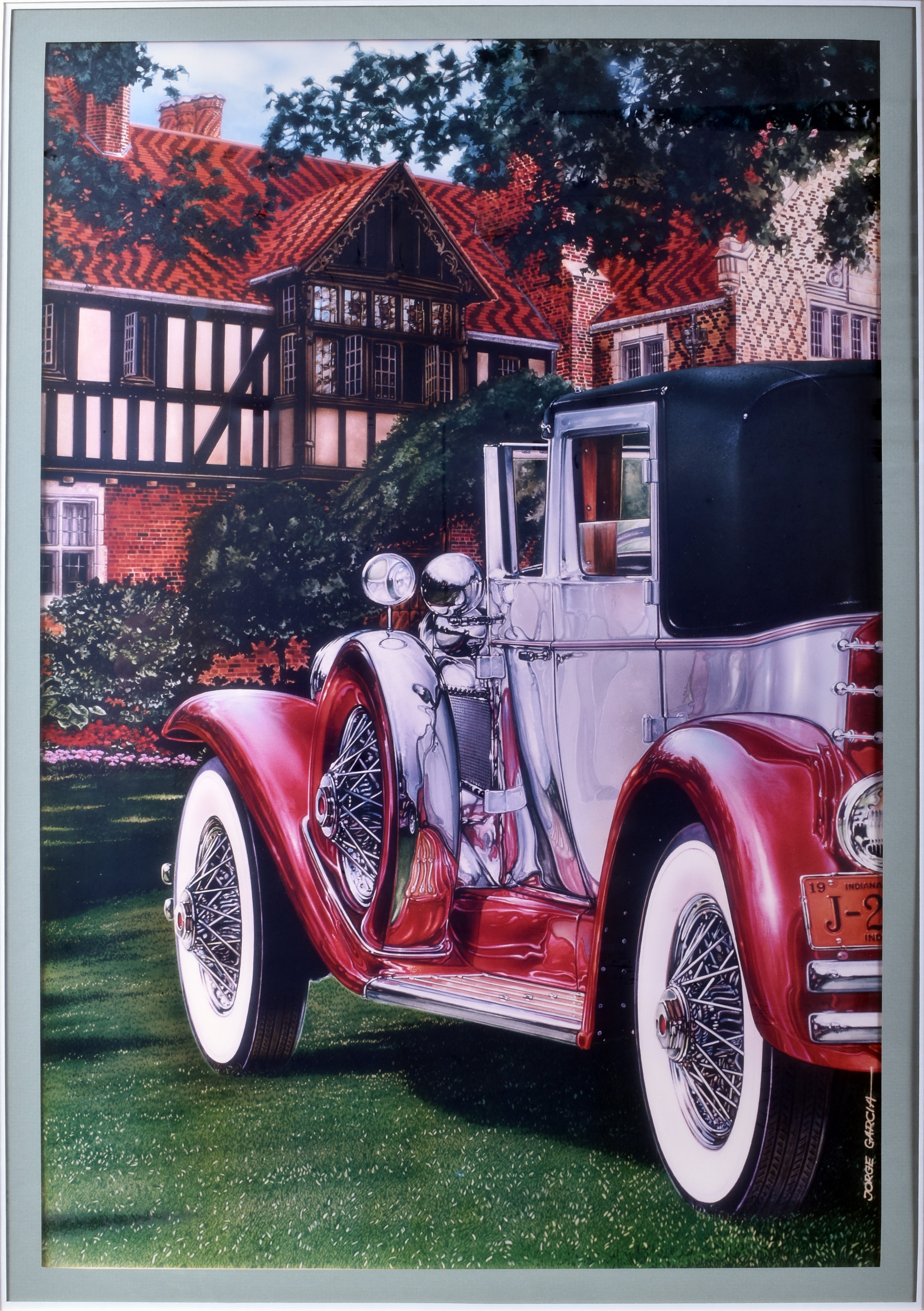 7005 - Classic at Meadow Brook - Packard Super Eight Phaeton Photographic Print thumbnail