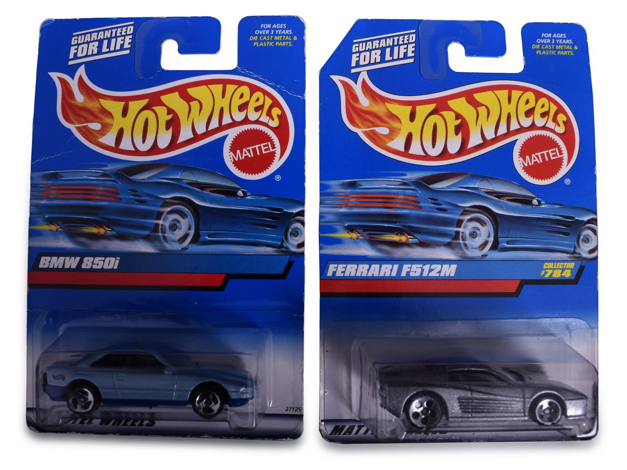 7042 - Fourteen Hot Wheels Die Cast Cars New on Card, Collector's Display Case, Computer Cars, and Happy Meal Toys - 1994 to 1999 thumbnail