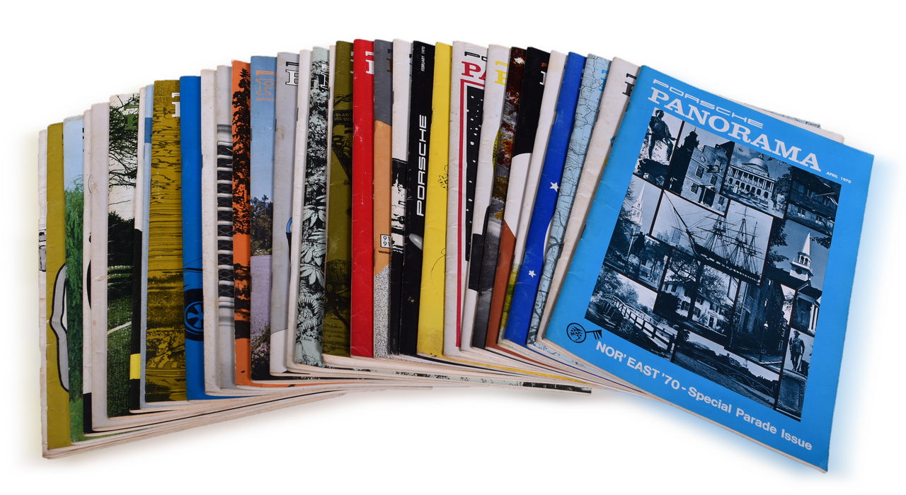 7056 - 36 Issues of the Porsche Panorama 1970-1972 thumbnail