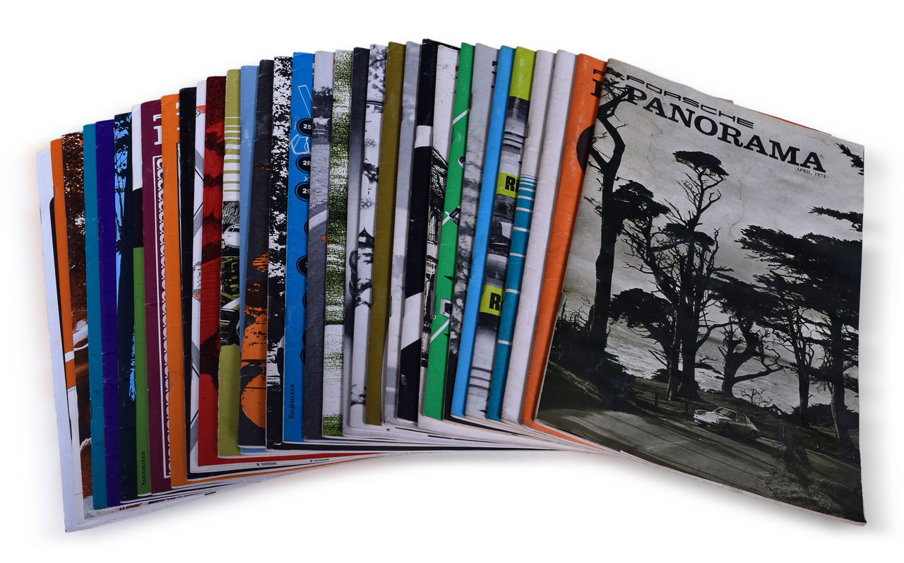 7058 - 33 Issues of the Porsche Panorama 1973-1975 thumbnail