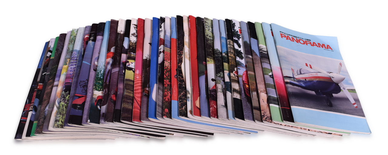 7070 - 36 Issues of the Porsche Panorama 1986-1988 thumbnail