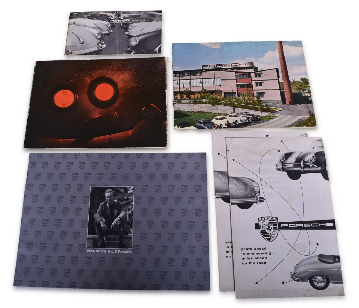 7076 - 1956 and 1989 Porsche Consumer Literature Group thumbnail