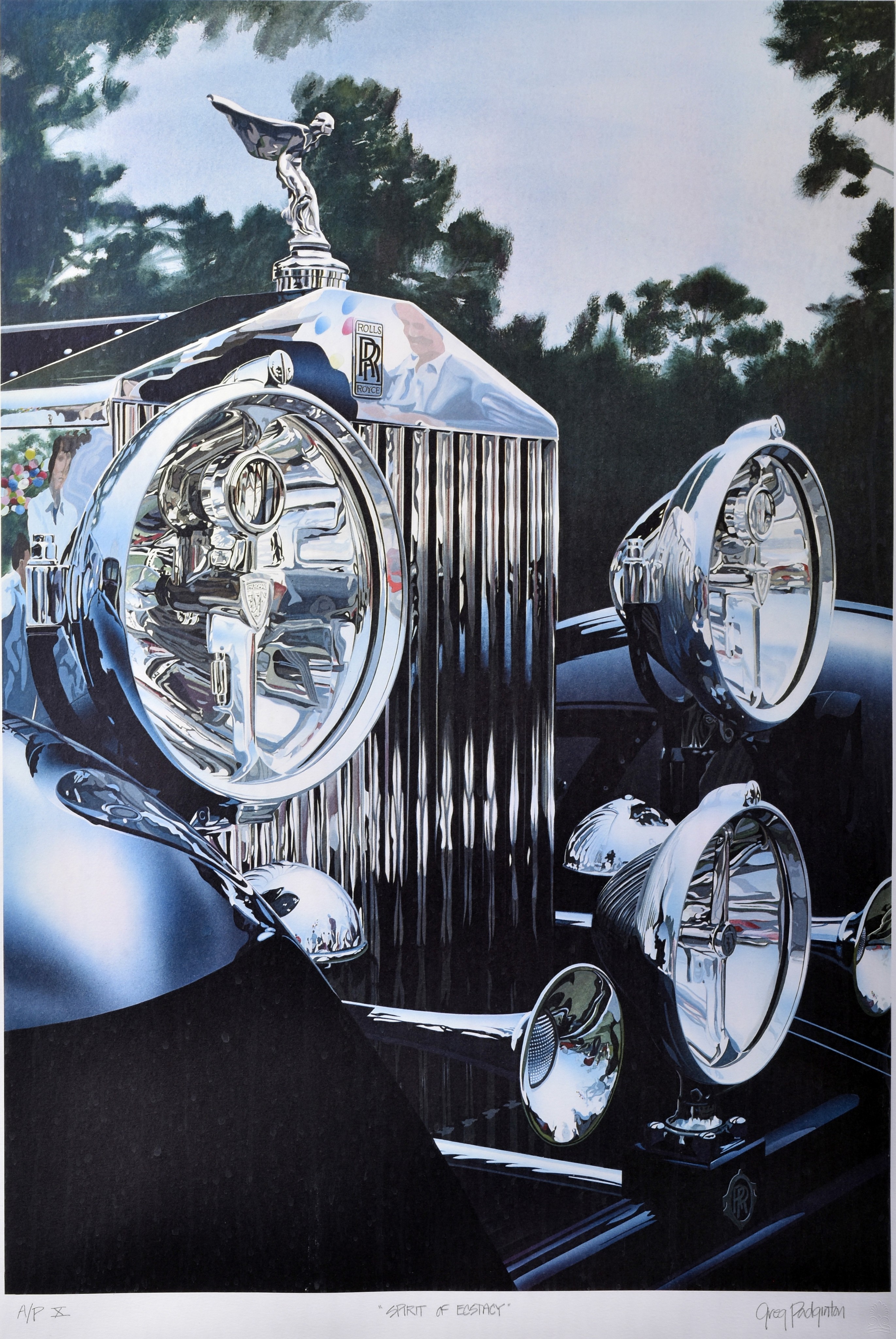7089 - Rolls Royce Photographic Print -Spirit of Ecstacy - Artist Proof Print thumbnail