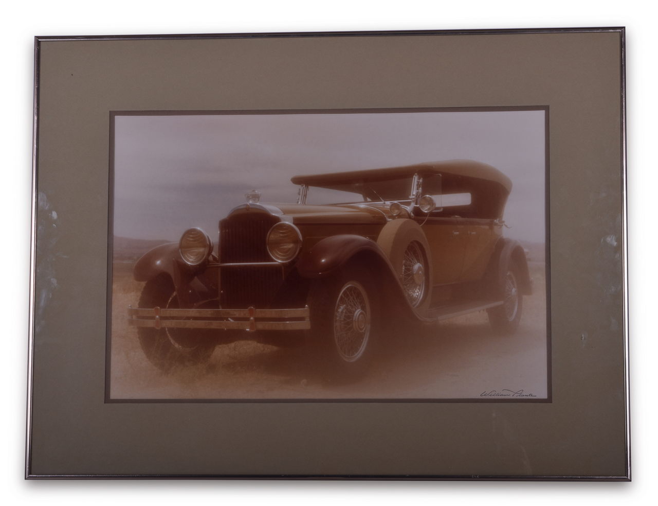 7141 - 1929 Packard Framed Photograph by William Plante thumbnail