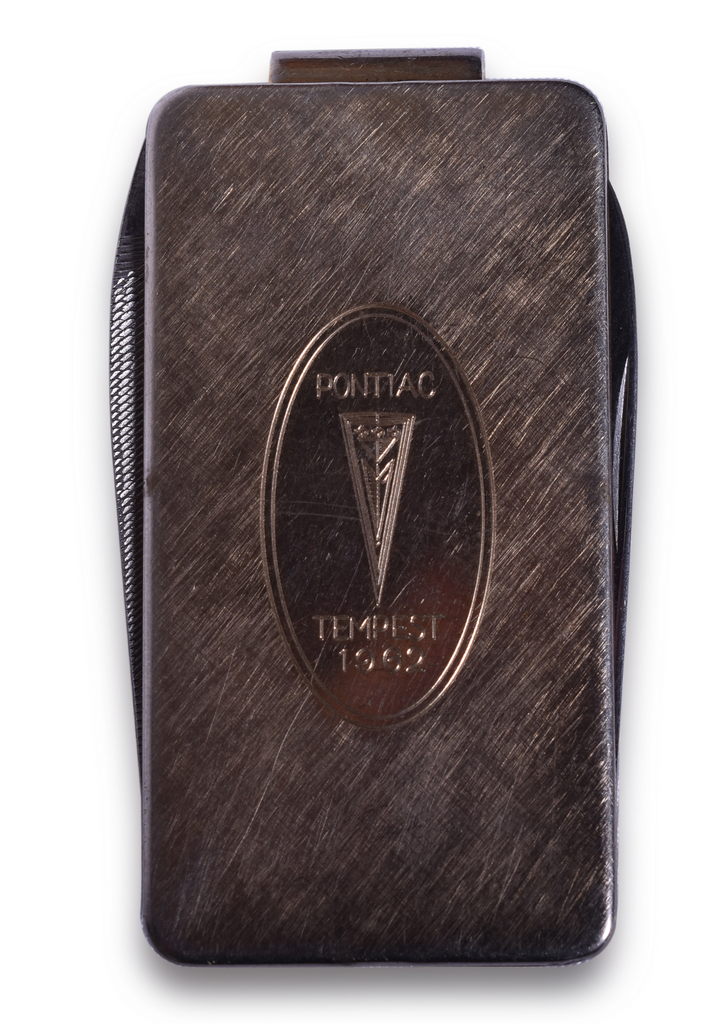 7146 - 1962 Pontiac Tempest / GTO Dealer Promotional Pocket Knife / Money Clip thumbnail