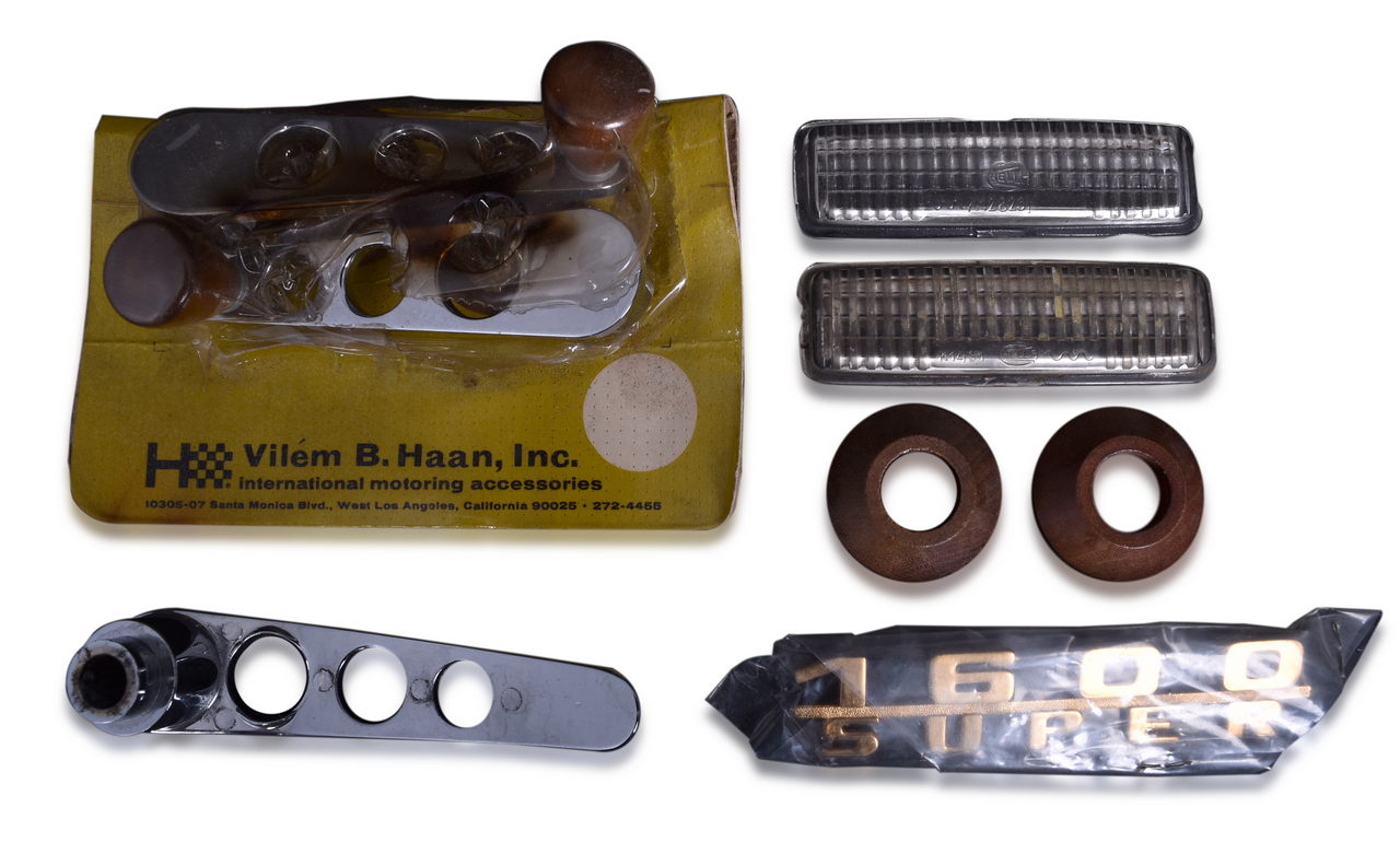 7078 - Porsche 356 1600 Sport Emblem, Hella Lenses, and More thumbnail