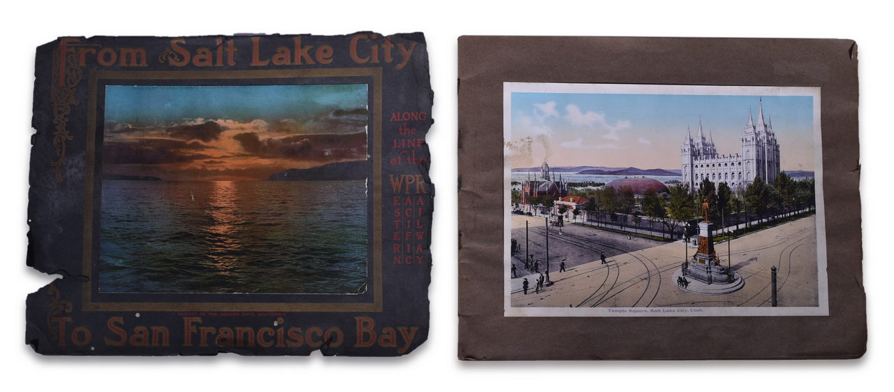 8011 - Western Pacific Railway 1905 Souvenir Photo Book - From Salt Lake City To San Francisco Bay, Along the Line of the Western Pacific Railway thumbnail