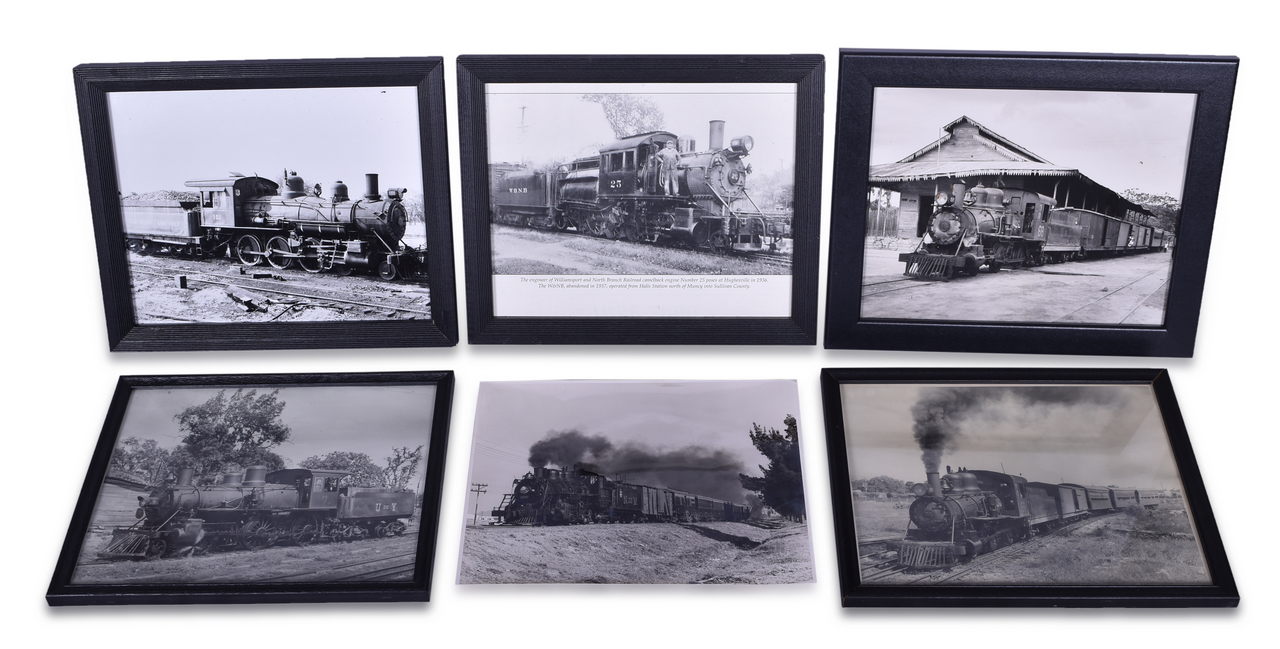8036 - Six Black and White International and Short Line Railroad Photographs and Prints thumbnail