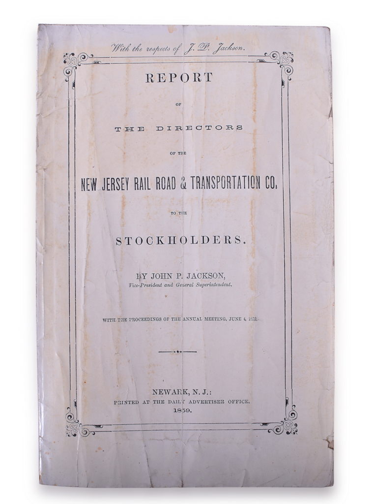 8063 - 1859 New Jersey Railroad & Transportation Co. Annual Report thumbnail