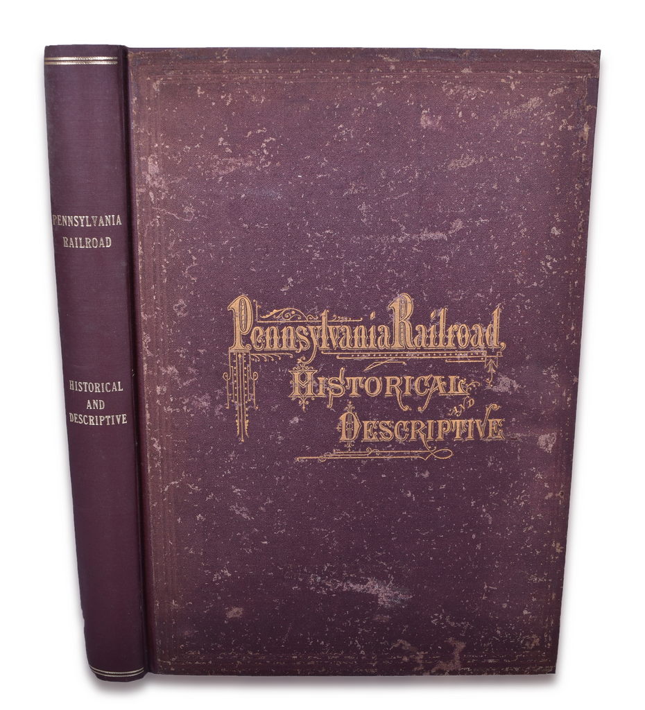 8069 - Pennsylvania Railroad Historical and Descriptive Book 1875 thumbnail
