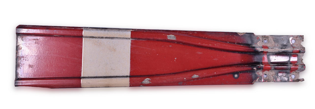 8134 - Porcelain Railroad Semaphore Signal Blade thumbnail