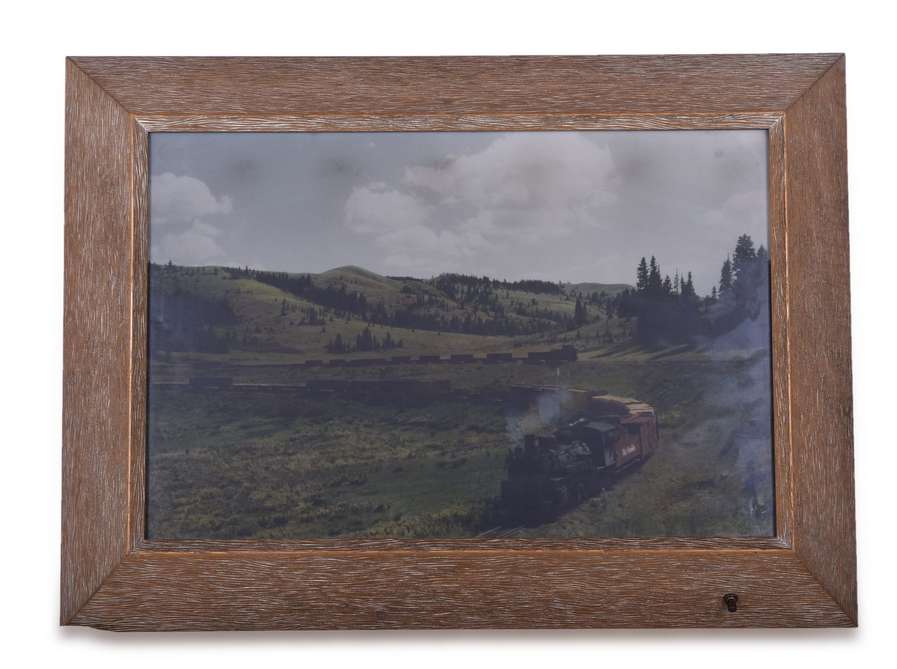 8148 - Illuminated Rio Grande No. 487 Narrow Gauge Railroad Picture thumbnail