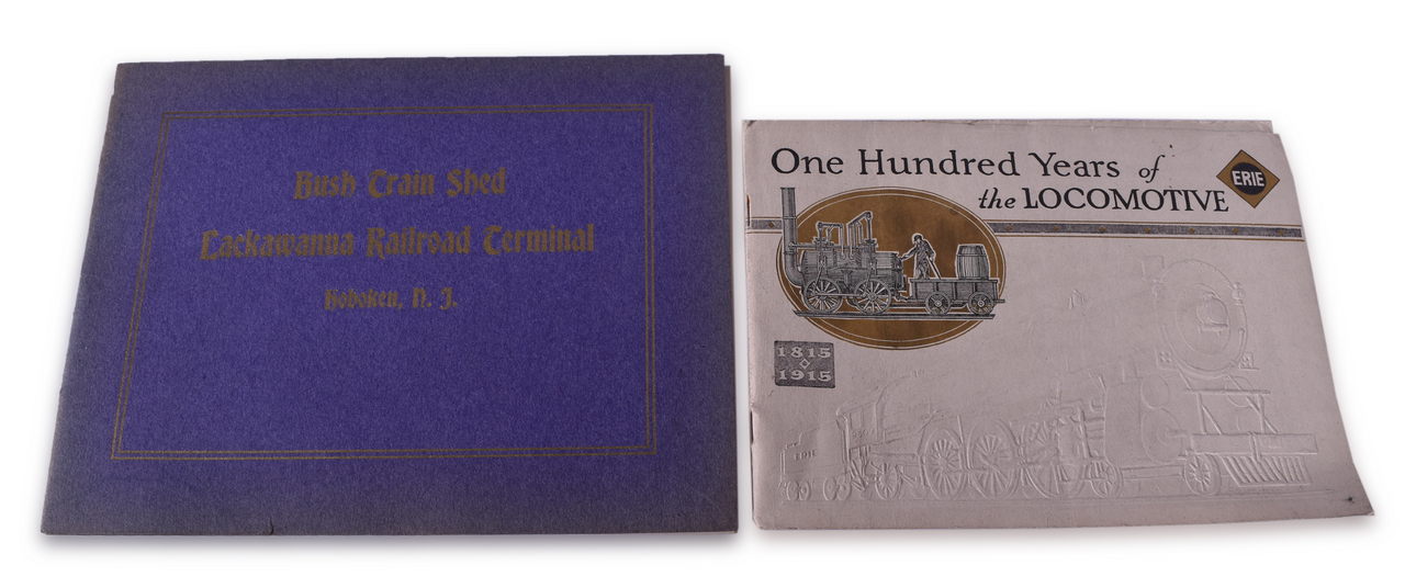 8154 - Two Early 1900s Lackawanna Railroad and Erie Railroad Booklets thumbnail
