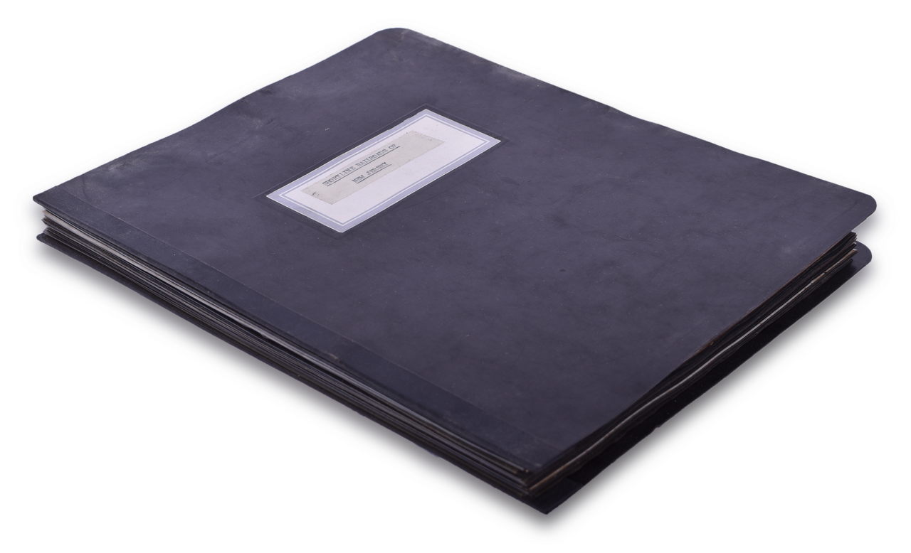 8160 - Short Line Railroads of New Jersey Ephemera Binder - Photographs, Timetables, Newspaper Clippings, and More thumbnail