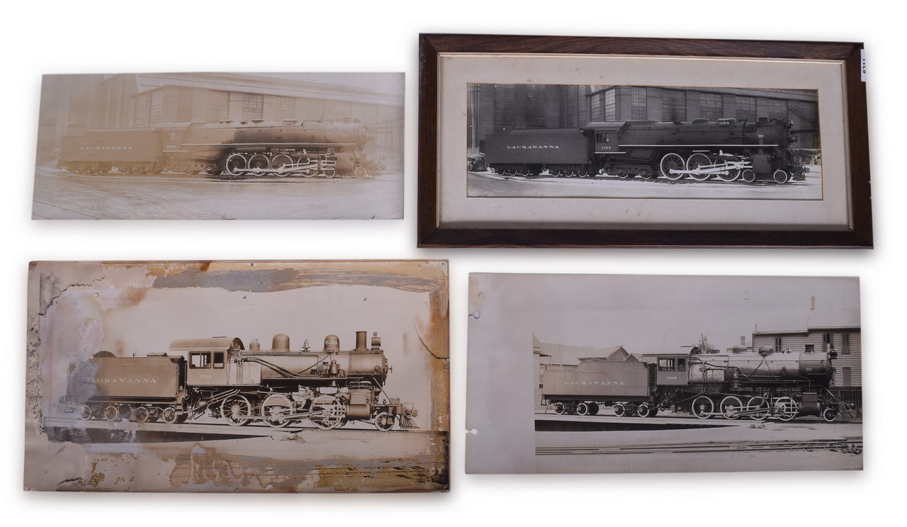 8211 - Four American Locomotive Company / Alco Builders Photographs - Lackawanna Railroad Steam Engines thumbnail