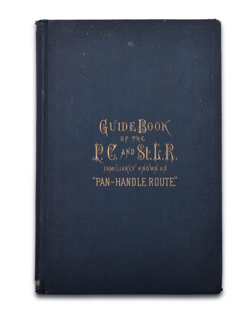 8244 - 1879 Pittsburgh, Cincinnati & St. Louis Guide Book thumbnail