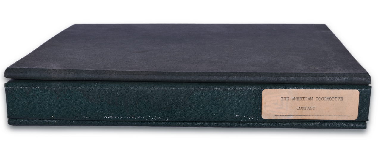 8245 - American Locomotive Company / Alco Photographic Build Card and Ephemera Compilation Binder thumbnail