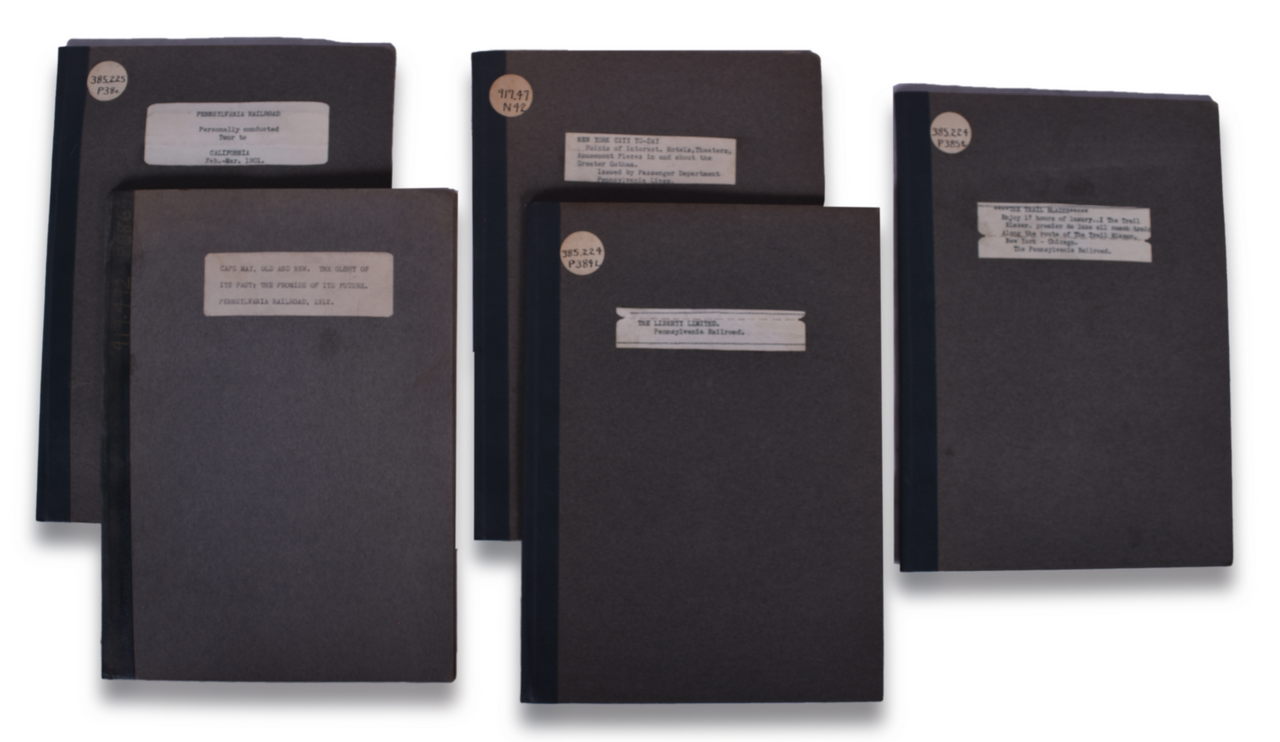 8247 - Five Pennsylvania Railroad Travel Brochures - 1901 to 1940 thumbnail