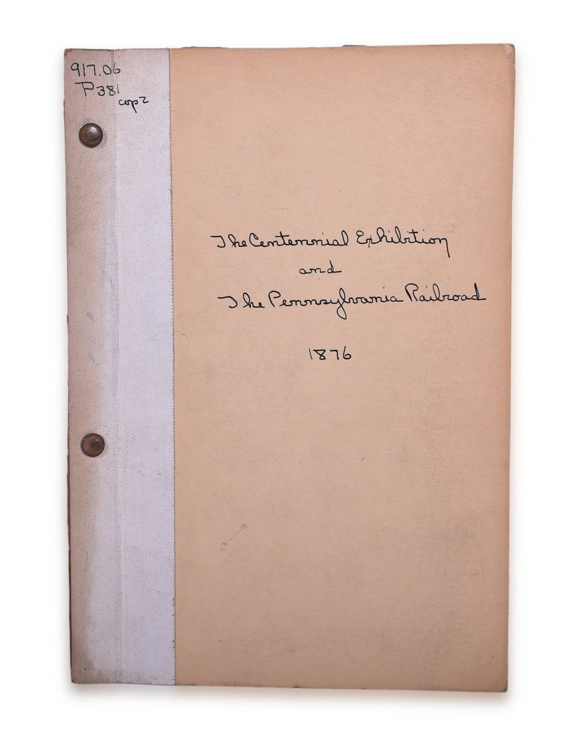 8251 - 1876 The Centennial Exhibition and The Pennsylvania Railroad Pamphlet with Map thumbnail