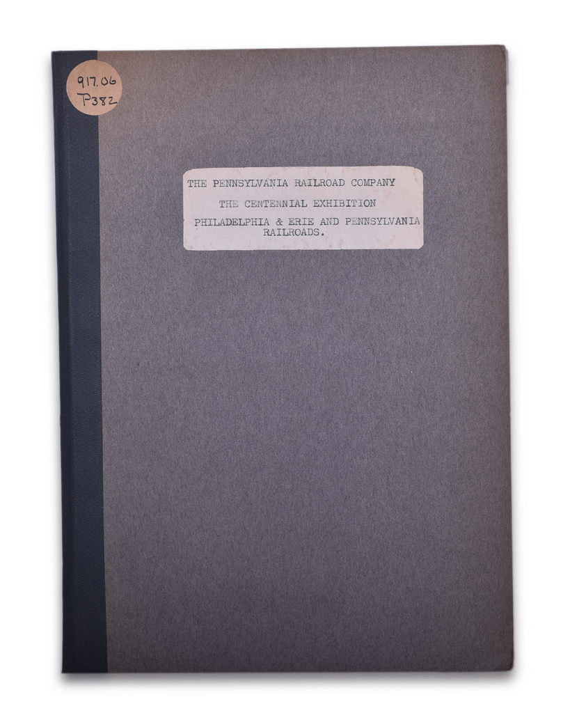 8299 - 1876 World's Fair Booklet - The Centennial Exhibition and the Philadelphia & Erie and Pennsylvania Railroads thumbnail
