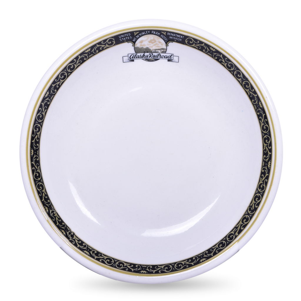 8359 - Alaska Railroad China McKinley Bowl 7 1/2