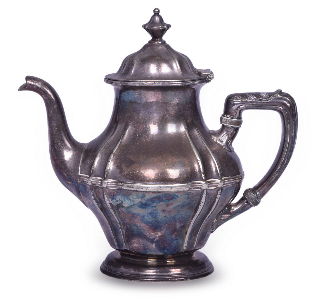 8365 - Gorham Silver Pennsylvania Railroad Coffee Pot 7/8 Pints thumbnail