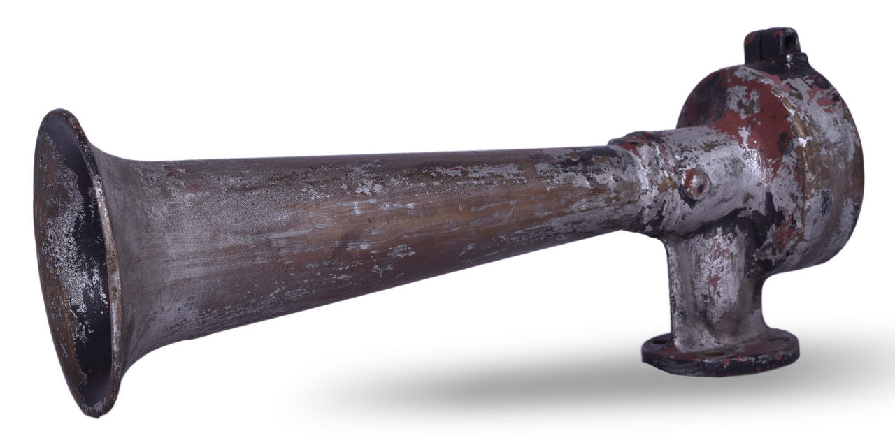 8378 - Leslie A-125 Railroad Locomotive Horn - Cast Bronze thumbnail