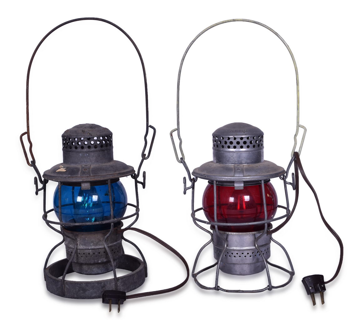 8398 - Baltimore and Ohio and Indiana Harbor Belt Railroad Lanterns thumbnail