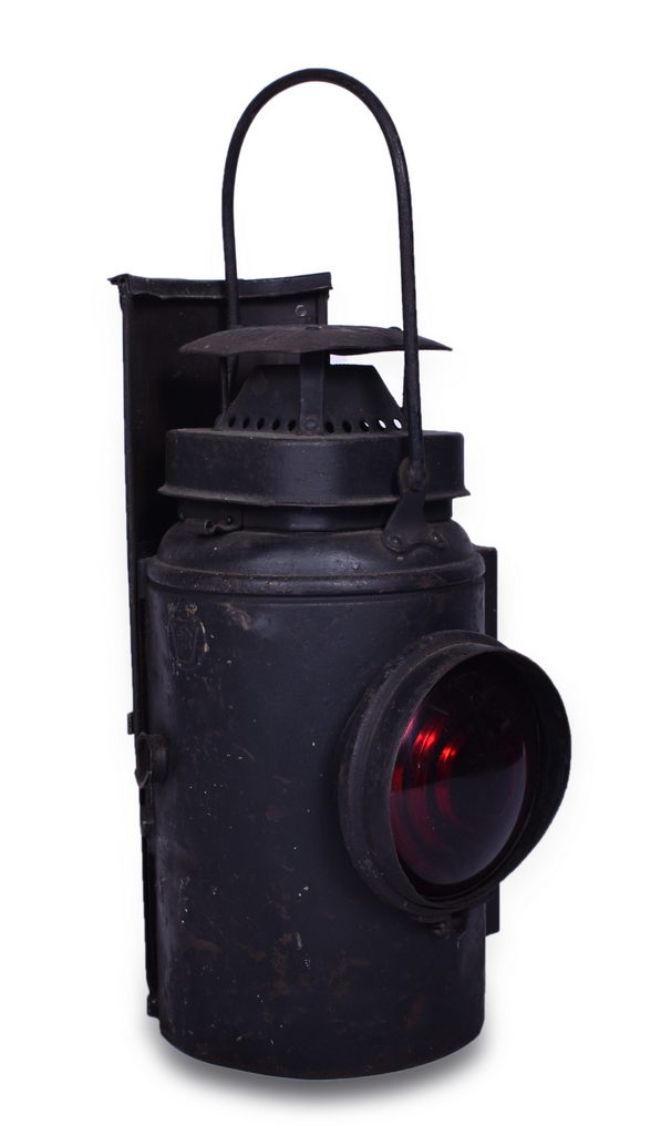 8402 - Adams & Westlake Pennsylvania Railroad Train Order / Semaphore Square Top Lamp thumbnail