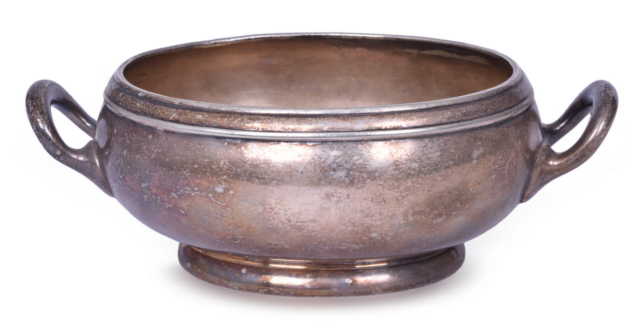 8441 - Pennsylvania Railroad Silver Soldered Sugar Bowl thumbnail