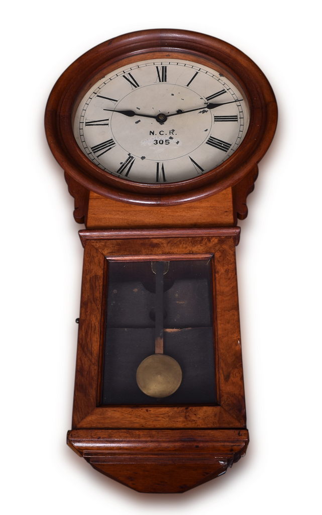 8452 - Northern Central Railway / Pennsylvania Railroad Depot Clock thumbnail