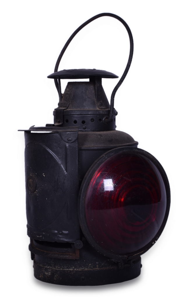 8508 - Illinois Terminal Company Adams & Westlake Railroad Marker Lamp thumbnail