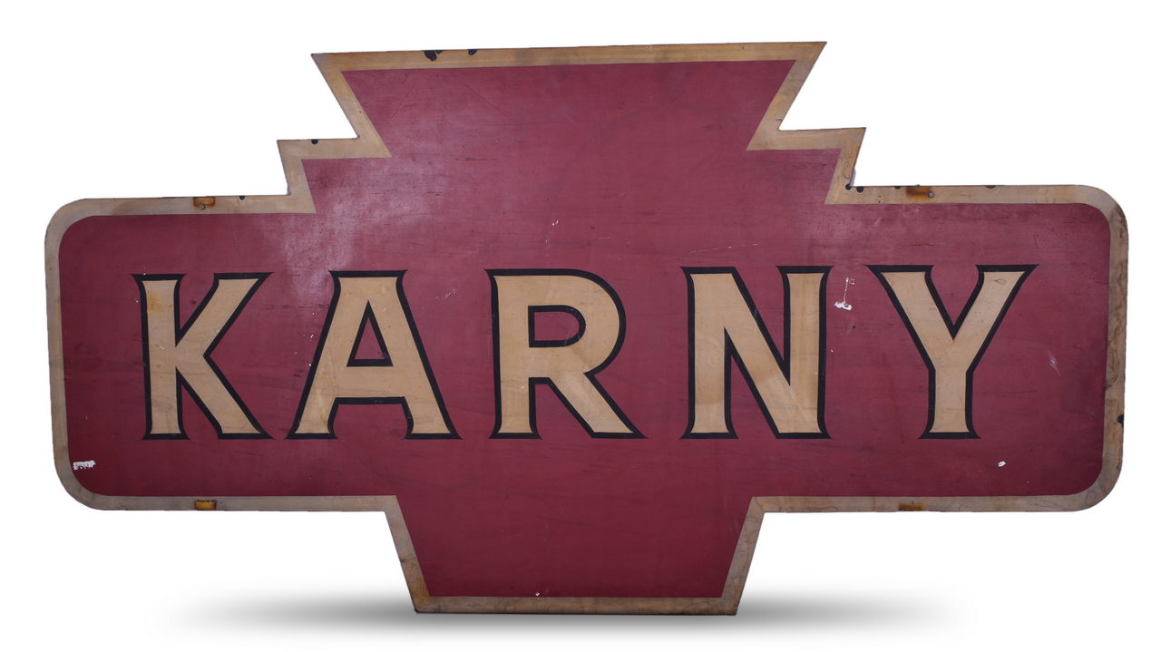 8546 - Pennsylvania Railroad Karny Tower Sign thumbnail