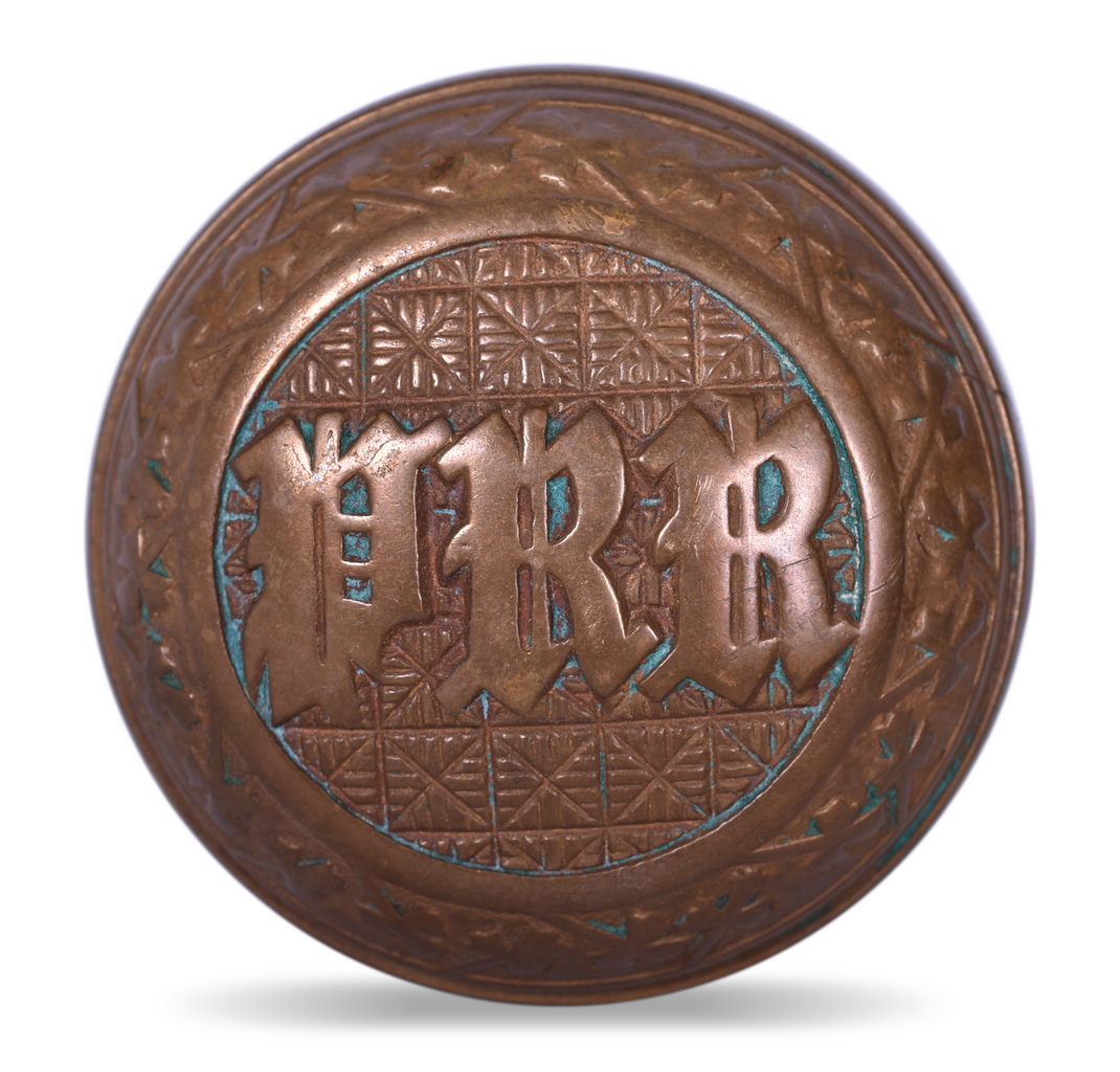 8553 - Pennsylvania Railroad Brass Door Handle thumbnail