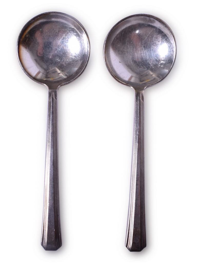 8559 - International Silver Southern Pacific Railroad Broadway Spoons 5 3/4