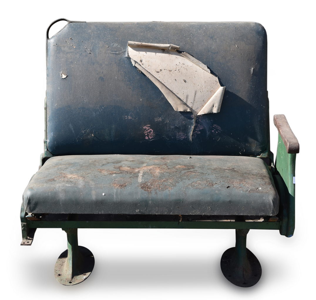 8566 - Heywood-Wakefield Walk / Roll Over Railroad Passenger Car Seat #2 thumbnail