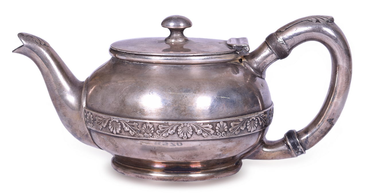 8570 - Reed & Barton Rio Grande Western Railway Teapot thumbnail